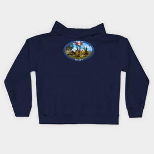 Oshawa Canada Travel Kids Hoodie